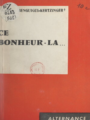 cover image of Ce bonheur-là...